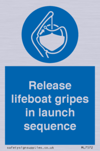 ML7572: Release lifeboat gripes in launch sequence