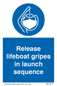ML7572: Release lifeboat gripes in launch sequence