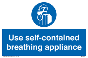 ML7574: Use self-contained breathing appliance