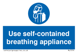 ML7574: Use self-contained breathing appliance