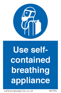 ML7574: Use self-contained breathing appliance