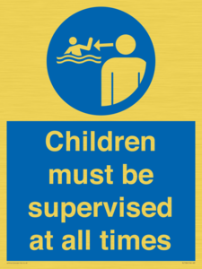 ML7586: Children must be supervised at all times