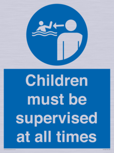 ML7586: Children must be supervised at all times