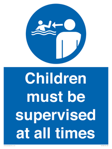 ML7586: Children must be supervised at all times