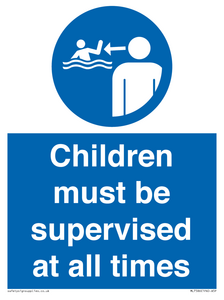 ML7586: Children must be supervised at all times