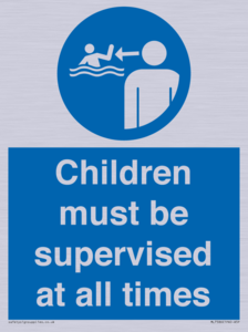 ML7586: Children must be supervised at all times