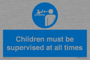 ML7586: Children must be supervised at all times