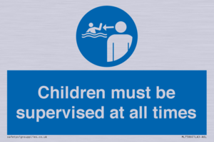 ML7586: Children must be supervised at all times
