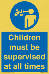 ML7586: Children must be supervised at all times