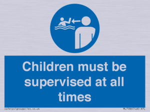 ML7586: Children must be supervised at all times