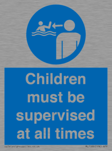 ML7586: Children must be supervised at all times