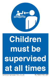 ML7586: Children must be supervised at all times