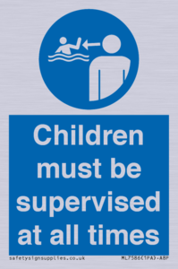 ML7586: Children must be supervised at all times