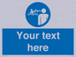 ML7599: Custom mandatory keep children under supervision in the aquatic environment