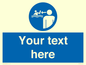 ML7599: Custom mandatory keep children under supervision in the aquatic environment