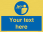 ML7599: Custom mandatory keep children under supervision in the aquatic environment