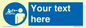 ML7599: Custom mandatory keep children under supervision in the aquatic environment
