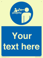 ML7599: Custom mandatory keep children under supervision in the aquatic environment
