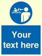 ML7599: Custom mandatory keep children under supervision in the aquatic environment