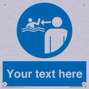 ML7599: Custom mandatory keep children under supervision in the aquatic environment