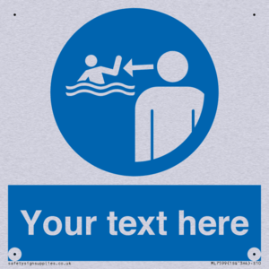 ML7599: Custom mandatory keep children under supervision in the aquatic environment