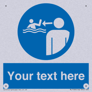 ML7599: Custom mandatory keep children under supervision in the aquatic environment