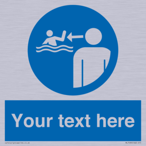 ML7599: Custom mandatory keep children under supervision in the aquatic environment