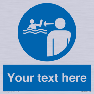 ML7599: Custom mandatory keep children under supervision in the aquatic environment