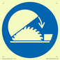 MM11433: Mandatory: Use table saw adjustable guard