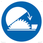 MM11433: Mandatory: Use table saw adjustable guard