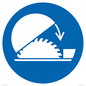 MM11433: Mandatory: Use table saw adjustable guard