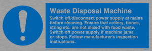 MM188: waste disposal machine rules