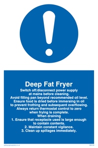 MM189: deep fat fryer rules