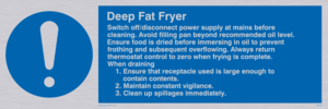 MM189: deep fat fryer rules