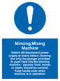 MM190: mincing/mixing machine rules