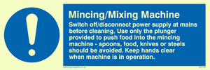 MM190: mincing/mixing machine rules