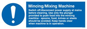 MM190: mincing/mixing machine rules