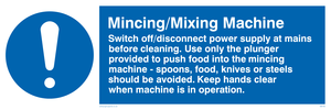 MM190: mincing/mixing machine rules