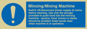 MM190: mincing/mixing machine rules