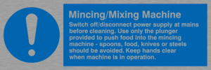 MM190: mincing/mixing machine rules