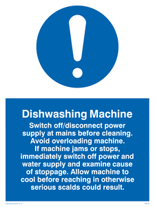 MM191: dishwashing machine rules