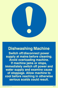 MM191: dishwashing machine rules