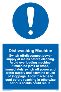 MM191: dishwashing machine rules