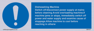 MM191: dishwashing machine rules