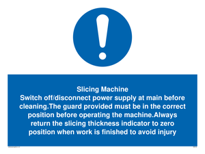 MM192: slicing machine rules