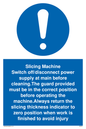 MM192: slicing machine rules