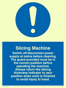 MM192: slicing machine rules