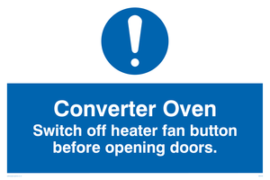MM193: Converter oven switch off