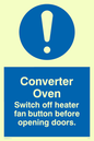 MM193: Converter oven switch off