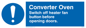 MM193: Converter oven switch off